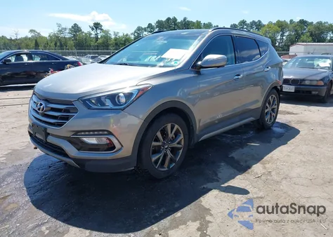2017 Hyundai Santa Fe Sport 2.0T Ultimate z USA, uszkodzony, nr VIN 5XYZW4LA8HG496933